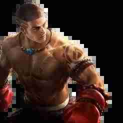 MOBILE LEGENDS PAQUITO KEYCHAIN