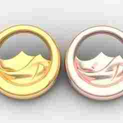 Modern round pendant