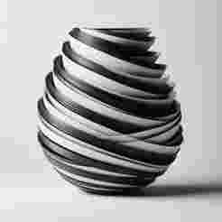 Modern Style Holder 3D Print – Geometric Decorative Desk Organizer