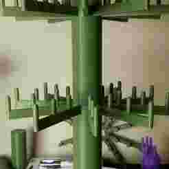 Modular Rotating Keychain Display Stand