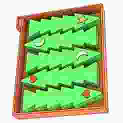 Mold for tree candles without words