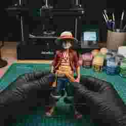 Monkey D. Luffy - One Piece - 3D Printable Model