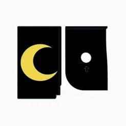 Moon Business Card Holder