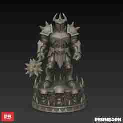 Mordekaiser Knight of Ruin - 3D Printable Statue