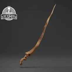Morgott's Cursed Sword Elden Ring Life Size Prop STL