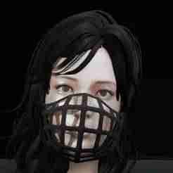 Mouth Cage Face Mask - Perihelion Prints