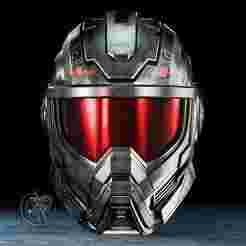 Mr Yosh Helmet 3D Printer STL File