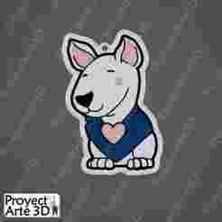 Multicolor keychain - Puppy