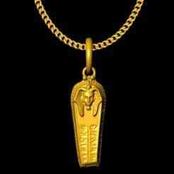 Mummy pendant charm