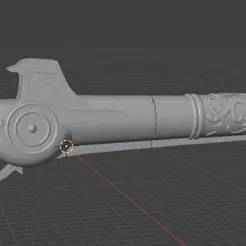 Musket Percival de Rolo | The Legend of Vox Machina Size 3D STL model - 120 centimeters