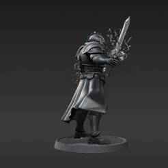 Mystic Warrior Miniature for 28mm-32mm Sci-Fi Wargaming