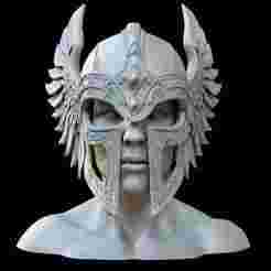 Mythical Warrior Helmet STL