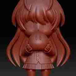Nagisa Furukawa Chibi | Clannad Anime 3D Model for Printing