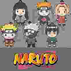 Naruto keychain pack (6 keychains)