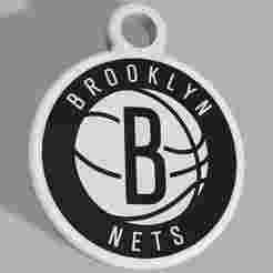 NBA - Brooklyn Nets Keyring