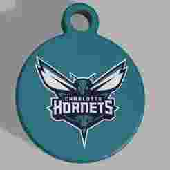 NBA - Charlotte Hornets Keyring
