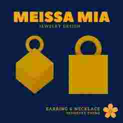 Necklace of Balance – 3D Print File for a Cubic Statement Piece - Platonic Solid Cube - Cube Necklace & Earth Earring