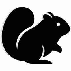 Negative space forming animals 4 - 2D/3D Wall Art STL+SVG For CNC Router, Plasma, Waterjet, Laser & 3D Printer