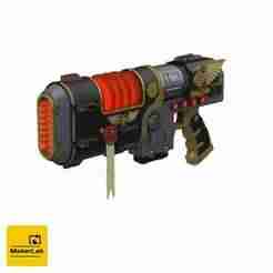 Neo-Volkite Pistol - Space Marine 2 - Printable 3d model - STL files - Personal Use