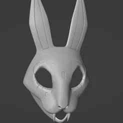 Neon White and Violet masks for cosplay