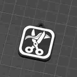 NFC Kuafor Anahtarlık/Hairdresser Keychain