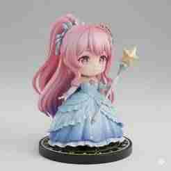 nikki princess - infinity nikki - video game (chibi)