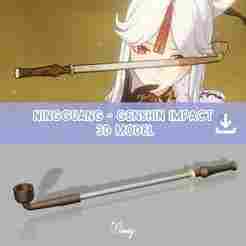 Ningguang Pipe Genshin Impact