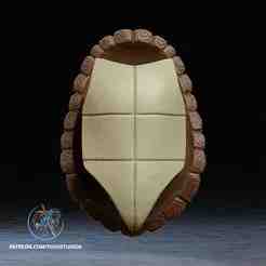 Ninja Turtle Shell 3D Printer STL File