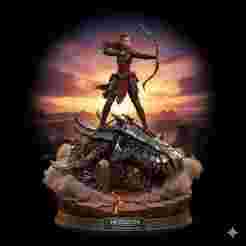 Nora Huntress - Horizon Zero Dawn 3D Model for Printing