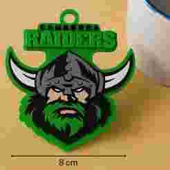 NRL Canberra Raiders keychain badge color printable and renderable