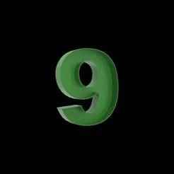 number 9 - flower box