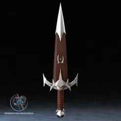 Oblivion Mehrunes Dagger 3D Printer STL File
