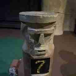 Ocean City NJ Congo Mini Golf Score Stand/Tiki Head