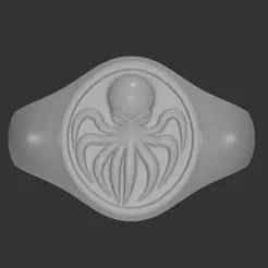 Octopus Ring - 007 Cosplay