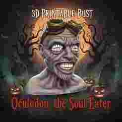 Oculodon the Soul Eater – 3D Printed Horror Bust