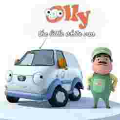 Olly the littele white van The funny mechanic