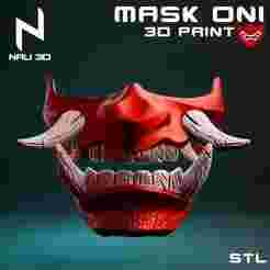 ONI MASK JAPAN / MASCARA ONI JAPONESA