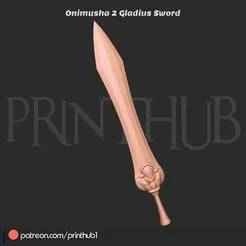 Onimusha 2 – Gladius Sword | Cosplay STL File for 3D Printing (Fan Art)