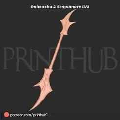 Onimusha 2 – Senpumaru LV2 Sword (Life-Size Cosplay Prop STL)