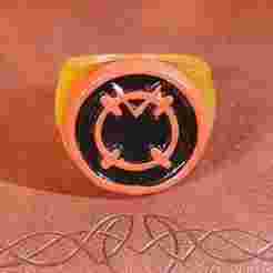 orange lantern ring