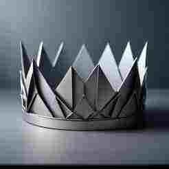 Origami Queen Crown
