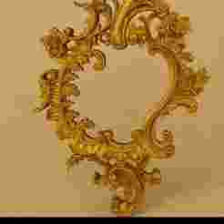 Ornate Rococo Mirror Frame