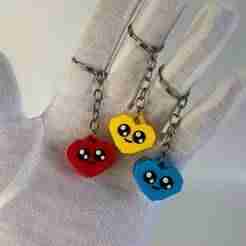 Osmia Cubi Heart Keychain !!!