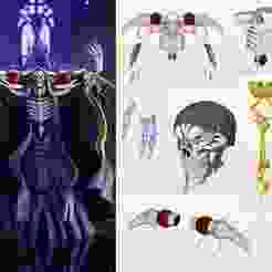 Overlord - Ainz Ooal Gown Cosplay Wearable Armor - EVA Foam Template - PDO Pepakura Pattern