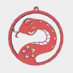 Overwatch Icon Year of the Snake 2025 Keychain