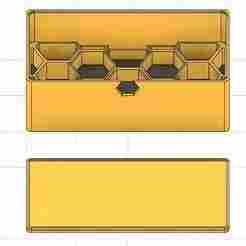 Panel-shaped jewelry box