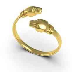 Panther Head Bracelet