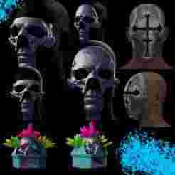 Papa Emeritus V mask, Ghost BC Papa Perpetua (Mask)