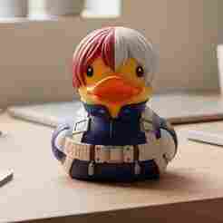 Patito Shoto Todoroki STL - My Hero Academia Chibi Figure - Boku no hero