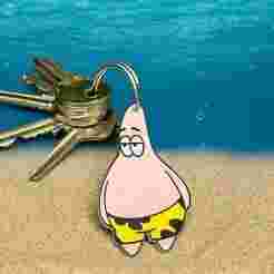 Patrick keychain, SpongeBob